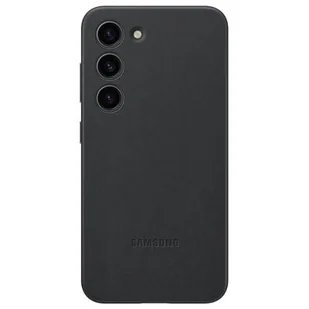 Samsung Etui Leather Cover do Galaxy S23 EF-VS911LBEGWW Czarny - Etui i futerały do telefonów - miniaturka - grafika 1