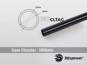 Chłodzenie wodne - BitsPower Crystal Link Tube 12/10mm, 1000mm, czarny BP-NCCLT12ACBK-L1000 - miniaturka - grafika 1