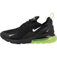 Sneakersy męskie - Nike Męskie sneakersy Low Air Max 270 ESS, Black White Volt Reflect Silver, 39 eu - miniaturka - grafika 1