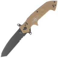 Noże - Nóż składany Extrema Ratio Glauca J1 NS Desert Aluminium, Black MIL-C N690 (04.1000.0165/RVHCS/NS) - miniaturka - grafika 1