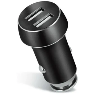 Forever TelForceOne Ładowarka samochodowa 2xUSB 3.1 A PCC-04 czarna - Ładowarki samochodowe - miniaturka - grafika 1