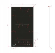 Płyty elektryczne do zabudowy - XBERG BRGI3210L - miniaturka - grafika 1