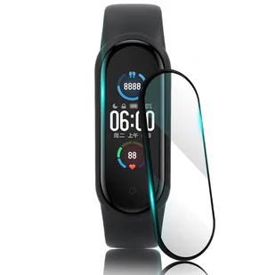 Xiaomi Szkło hartowane 5D MI BAND 5 Full Glue czarne - Szkła hartowane na telefon - miniaturka - grafika 2