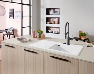 Villeroy & Boch  Subway Style 60 336201RW RW Stone White - Zlewozmywaki - miniaturka - grafika 4