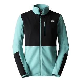 Bluza The North Face Diablo 0A5IHU8641 - zielono-czarna - Bluzy sportowe damskie - miniaturka - grafika 1