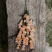 Sztuczne kwiaty - Kurkuma Ĺ‚Ososiowa - Bukiet 3 Szt.- Kwiaty Sztuczne Piankowe - miniaturka - grafika 1