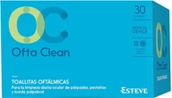 Chusteczki nawilżane - Kosmetyczne chusteczki nawilżane Esteve Oftaclean Single Use Wipes 30 szt - miniaturka - grafika 1