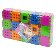 Klocki - Klocki konstrukcyjne przestrzenne wafle Wikusie 90 elementów - miniaturka - grafika 1