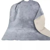 Koce - Koc bawełniany Glamour 150x200cm popiel - miniaturka - grafika 1