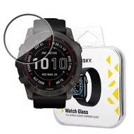 Akcesoria do smartwatchy - Szkło Hybrydowe do Garmin Fenix 7X czarny - miniaturka - grafika 1