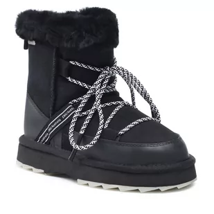 Emu Australia Buty Blurred W12641 Black - Śniegowce damskie - miniaturka - grafika 1