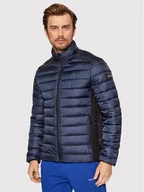 Kurtki męskie - Calvin Klein Kurtka puchowa Recycled Side K10K108291 Granatowy Regular Fit - miniaturka - grafika 1