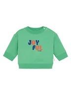 Bluzy i sweterki niemowlęce - Noppies Bluza w kolorze zielonym - miniaturka - grafika 1