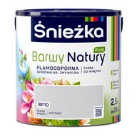Farby wewnętrzne - Farba lateksowa Barwy Natury PLUS TESTER pejzaż zimowy BP10 2,5 l Śnieżka - miniaturka - grafika 1