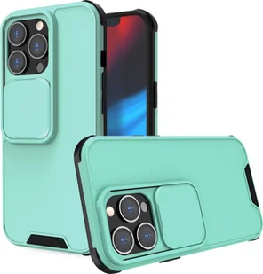 Pokrowiec König Design kompatybilny z Apple iPhone 13 - plastikowe, miękkie etui na telefon komórkowy w kolorze zielonym - Etui i futerały do telefonów - miniaturka - grafika 1
