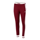 Spodnie damskie - Spodnie damskie Fila  Pants Rumi Cabernet/White Alyssum L - miniaturka - grafika 1