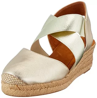 Espadryle damskie - Unisa Cele_22_LMT espadryle damskie, Platino, 35 EU - grafika 1