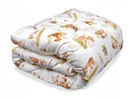 Kołdry i poduszki dla dzieci - Kołderka Zwierzęta Las 140x200 Antyalergiczna Super Puszysta z Polski - miniaturka - grafika 1