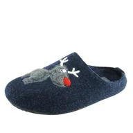 Kapcie damskie - Pantofle kapcie damskie filcowe 21211 Wojtyłko - miniaturka - grafika 1