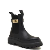 Sztyblety damskie - Dolce & Gabbana Skórzane sztyblety - miniaturka - grafika 1