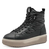 Śniegowce damskie - Tamaris Damskie buty WL Lace Boot 1-26277-45 śniegowce, czarne, rozmiar 37 EU, czarny, 37 EU - miniaturka - grafika 1
