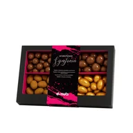 Bombonierki i czekoladki - d-nuts Box Orzechowa Symofnia 400G zestaw orzechów w czekoladzie na PREZENT - miniaturka - grafika 1