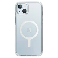 Etui i futerały do telefonów - UNIQ etui Combat iPhone 15 6.1" Magclick Charging biały/blanc white - miniaturka - grafika 1