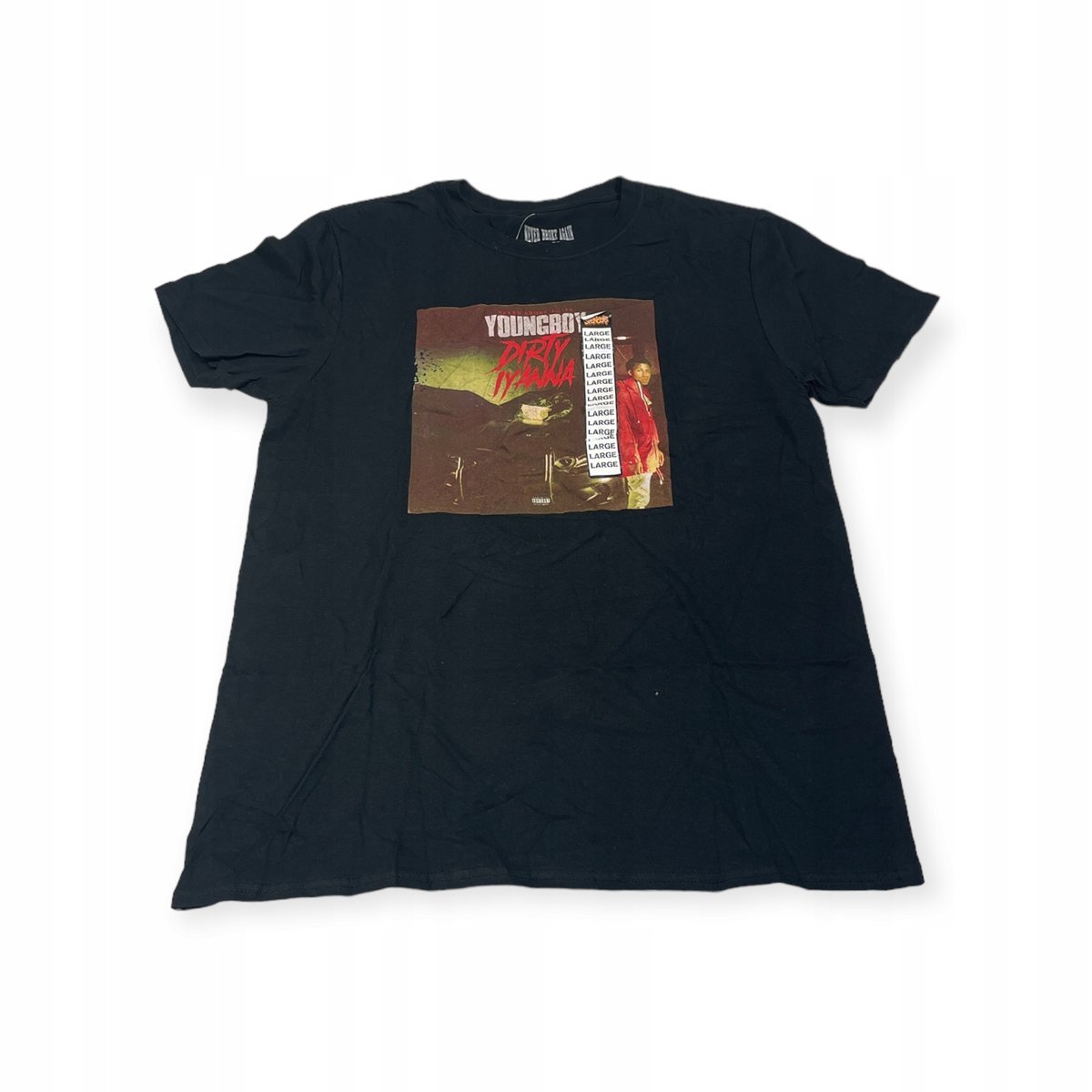 Koszulka T-shirt męski okrągły dekolt SPENCER'S NEVER BROKE AGAIN L