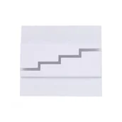 Oprawy, klosze i abażury - F&F Oprawa-schodowa-LED-Maya-biała-12W-3100K LS-MWW - miniaturka - grafika 1