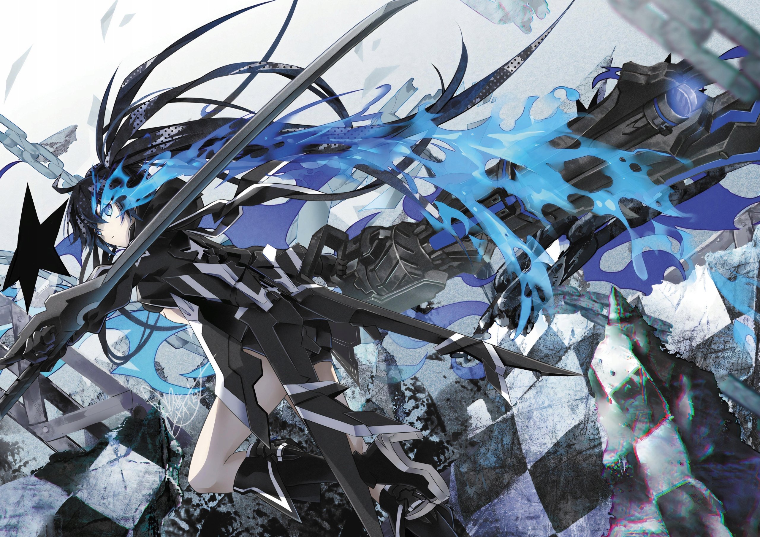 Plakat A2 anime manga Black Rock Shooter