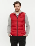 Kamizelki męskie - Aeronautica Militare Kamizelka 241AB2143CT3246 Czerwony Regular Fit - miniaturka - grafika 1