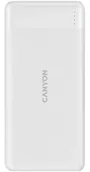Powerbanki - Powerbank Canyon 10000 mAh PB-109 Biały (CNE-CPB1009W) - miniaturka - grafika 1
