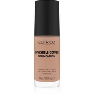 Podkłady do twarzy - Catrice Invisible Cover Foundation 035C - miniaturka - grafika 1