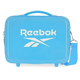 Reebok Maveryck Neceser Obudowa na messenger Niebieski 29 x 21 x 15 cm, sztywny ABS, 9,14 l, 0,6 kg, niebieski, Neceser, kosmetyczka z paskiem na ramię - Kosmetyczki, organizery i kuferki - miniaturka - grafika 1