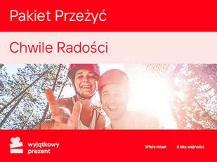 Pakiet Przeżyć Chwile Radości - Wyjątkowy Prezent - kod - Kody i doładowania cyfrowe - miniaturka - grafika 1