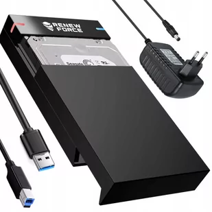 OBUDOWA DYSKU 3,5'' SATA HDD SSD USB 3.0 DO 10TB M2505 - Obudowy i kieszenie na dyski twarde - miniaturka - grafika 1