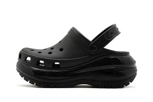 Klapki damskie chodaki sandały czarne Crocs Classic Mega Crush Clog 36-37 - Sandały damskie - miniaturka - grafika 1