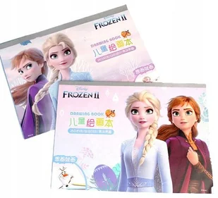 BLOK rysunkowy A4 FROZEN 28 kart do rysowania szkoły dla dziewczynki dzieci - Szkolne artykuły papiernicze - miniaturka - grafika 1