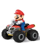 Zabawki zdalnie sterowane - Carrera Samochód zdalnie sterowany "Mario Kart(TM) Mario - Quad" - 6+ - miniaturka - grafika 1