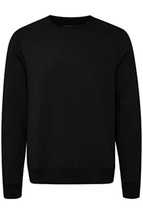 Blend BHBHDownton Crew Neck bluza z okrągłym dekoltem, bluza męska z okrągłym dekoltem, Black (194007), L - Bluzy męskie - miniaturka - grafika 1