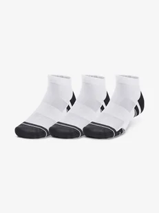 Skarpetki Under Armour Performance Tech 3pk Low-WHT L - Skarpetki męskie - miniaturka - grafika 1