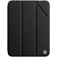 Etui do tabletów - Nillkin Nillkin Bevel Leather Case etui do iPad mini 2021 pokrowiec z klapką smart sleep case czarny - miniaturka - grafika 1