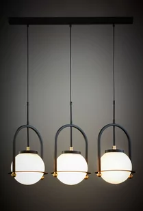 Designerska lampa z białymi kloszami, nad stół JUP 1916 z serii ROSSO - Lampy sufitowe - miniaturka - grafika 3