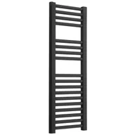 Grzejniki łazienkowe - LUXRAD Grzejnik LUNA 82.7x30 cm Czarny D 293W Roz 27cm 10 Bar - miniaturka - grafika 1