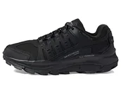Trampki męskie - Skechers Męskie trampki 237501 BBK, czarna skóra/siatka/czarne wykończenie, 6,5 UK - miniaturka - grafika 1