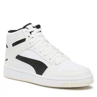 Półbuty męskie - Sneakersy Puma Rebound Layup Sl 369573 30 Vaporous Gray-Puma Black-Puma White - miniaturka - grafika 1