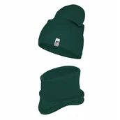 Czapki dla dzieci - Czapka Dziecięca Wiosenna Jesienna Komin Komplet Bawełna Dla Dzieci 48-56 - miniaturka - grafika 1