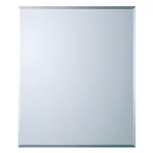 Lustra - Lustro Solo prostokąt szlif srebrne 60 x 40 cm Ruke - miniaturka - grafika 1