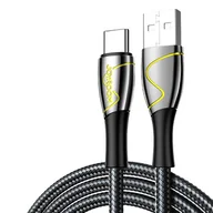 Kable USB - Joyroom Mermaid series kabel USB - USB Typ C 3A 2m czarny (S-2030K6) - miniaturka - grafika 1