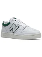 Trampki damskie - New Balance Skórzane sneakersy "480" w kolorze białym - miniaturka - grafika 1
